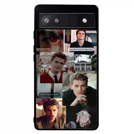 Stefan Salvatore Retro Google Pixel 6 Pro Case