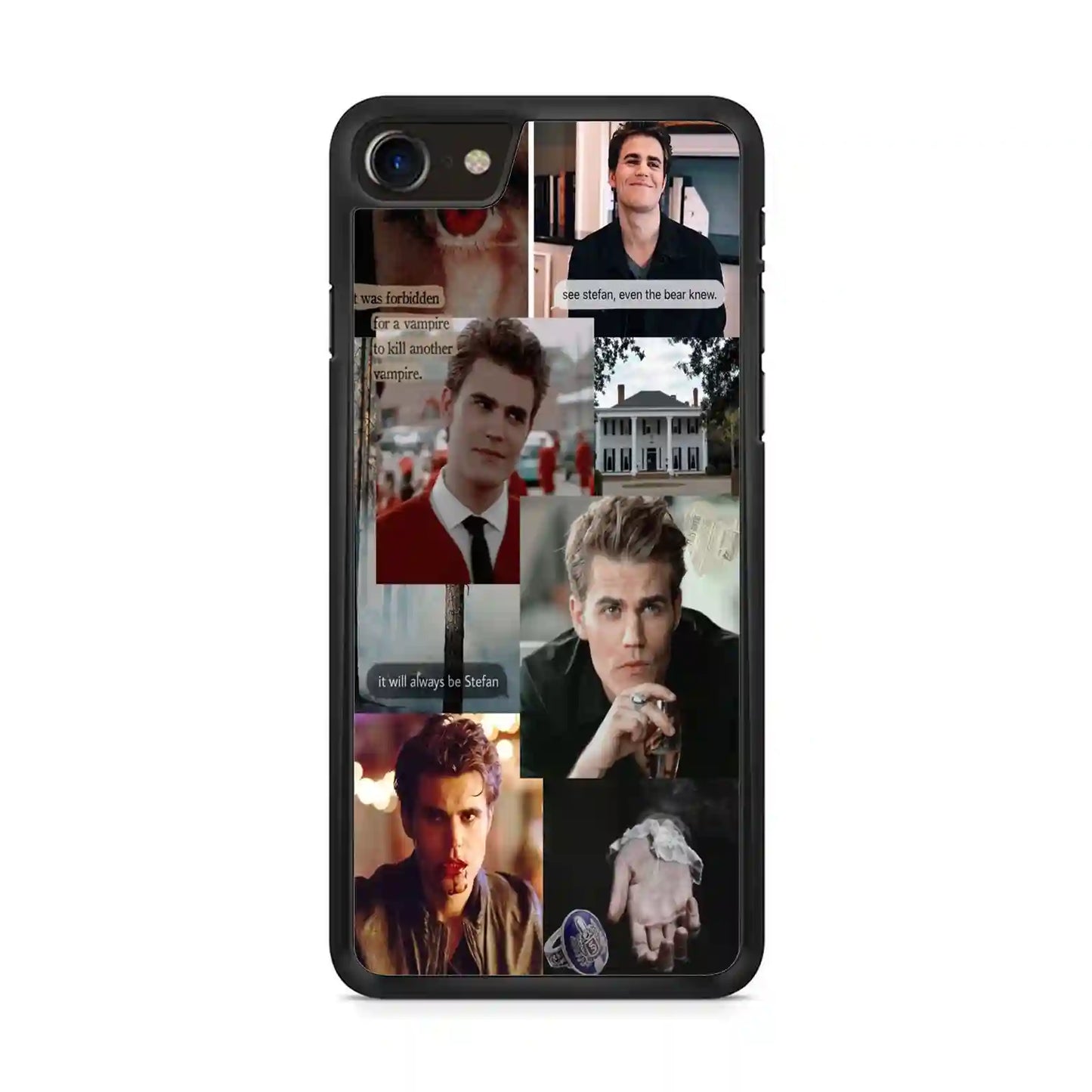 Stefan Salvatore Retro iPhone SE 2020 Case