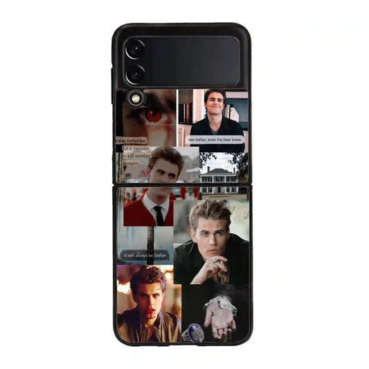 Stefan Salvatore Retro Samsung Z4 Flip Case