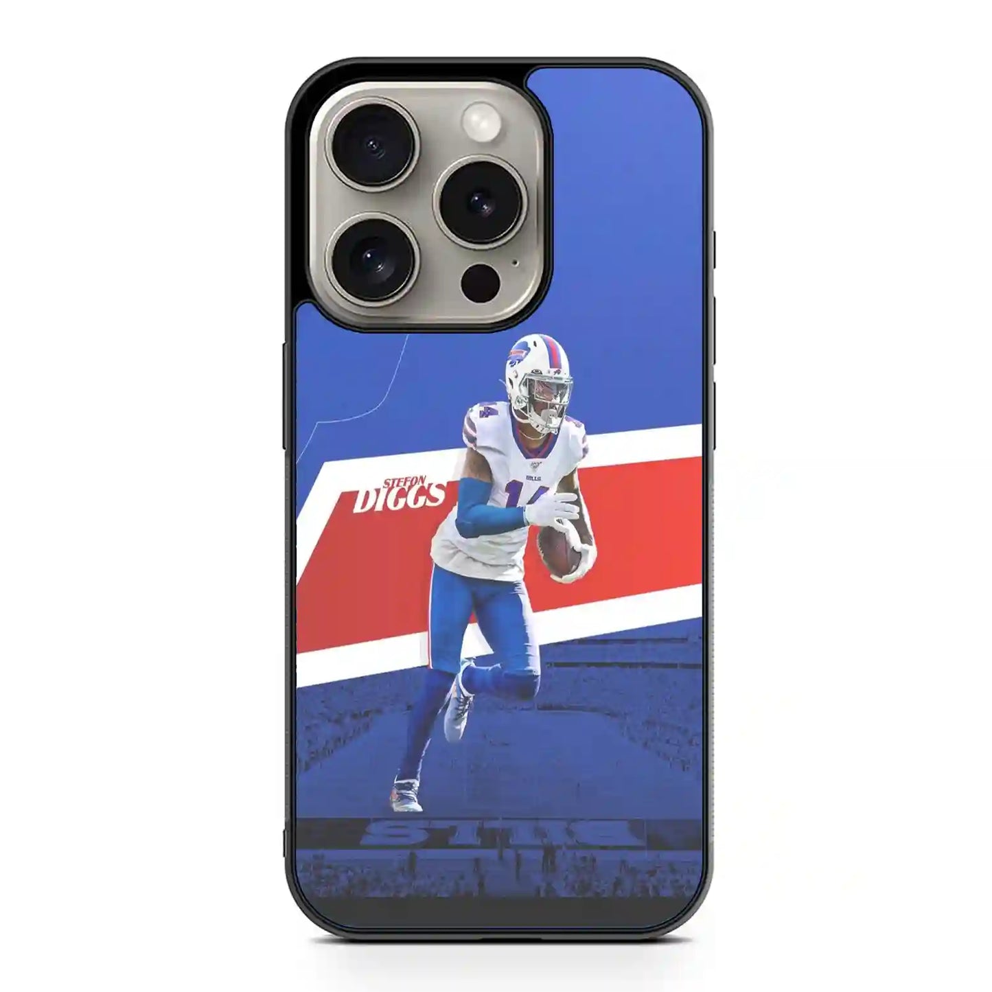 Stefon Diggs Bills iPhone 15 Pro Max Case