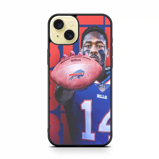 Stefon Diggs Buffao Bills iPhone 15 Plus Case