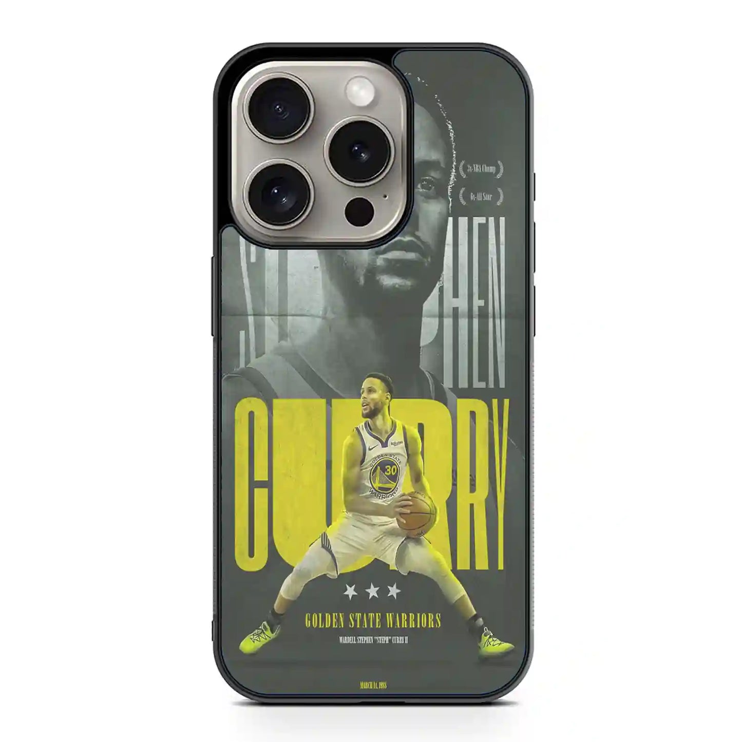 Stephen Curry Golden State Warriors iPhone 15 Pro Max Case