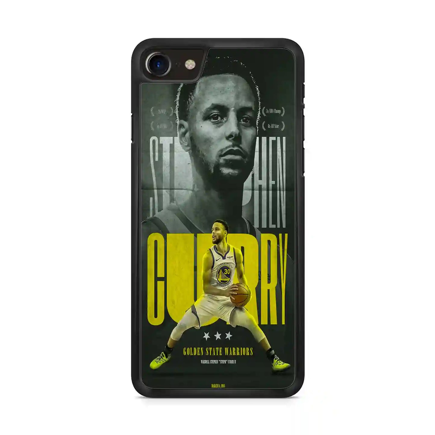 Stephen Curry Golden State Warriors iPhone SE 2020 Case