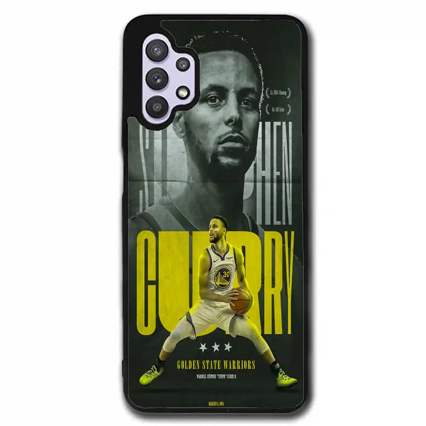 Stephen Curry Golden State Warriors Samsung Galaxy A32 5G Case