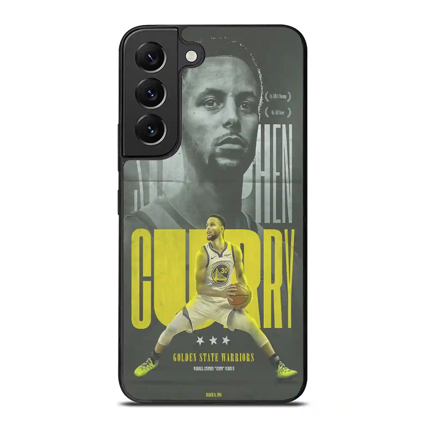 Stephen Curry Golden State Warriors Samsung Galaxy S22 Case