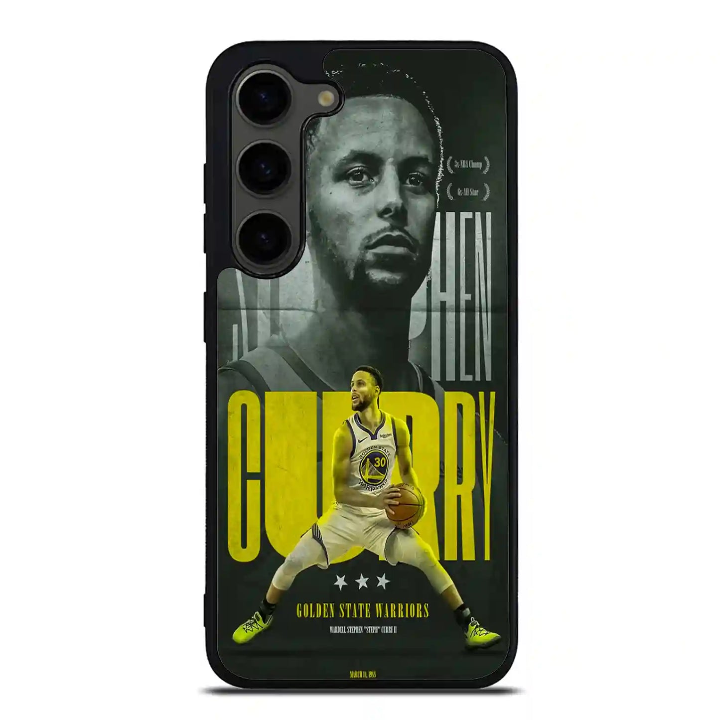 Stephen Curry Golden State Warriors Samsung Galaxy S23 Case