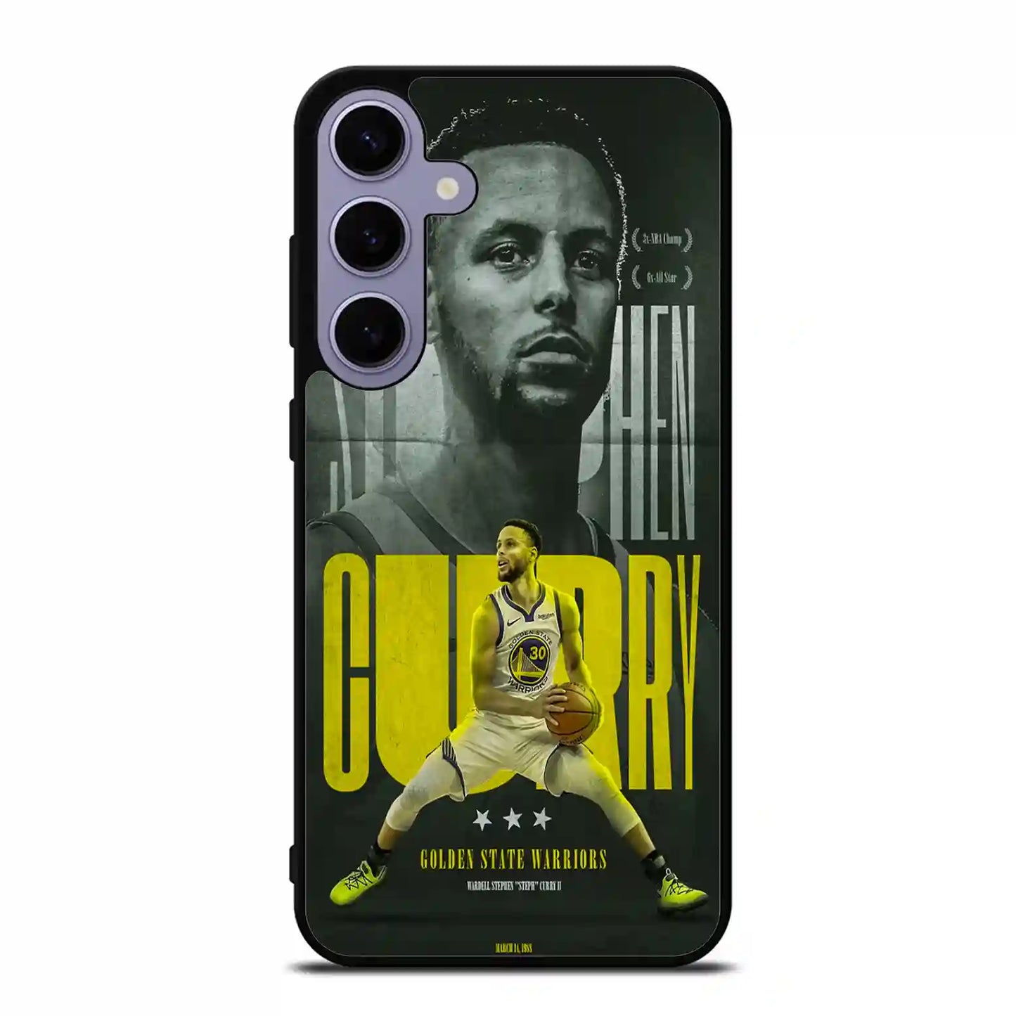 Stephen Curry Golden State Warriors Samsung Galaxy S24 Plus Case