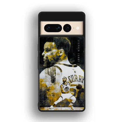 Stephen Curry Vintage Google Pixel 7 Pro Case