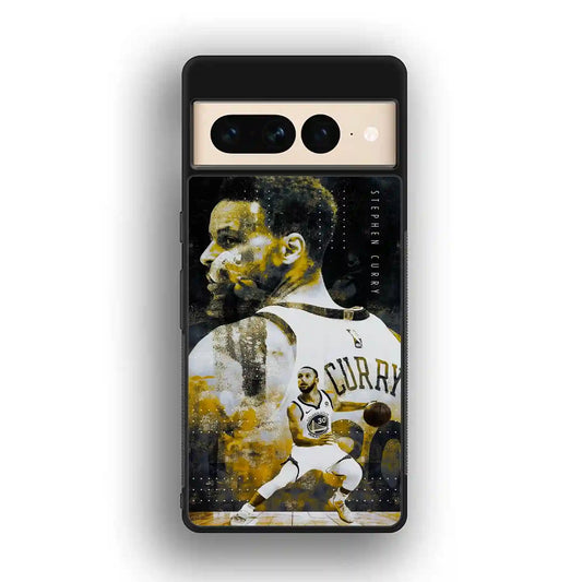 Stephen Curry Vintage Google Pixel 7 Pro Case