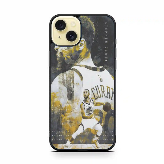 Stephen Curry Vintage iPhone 15 Plus Case