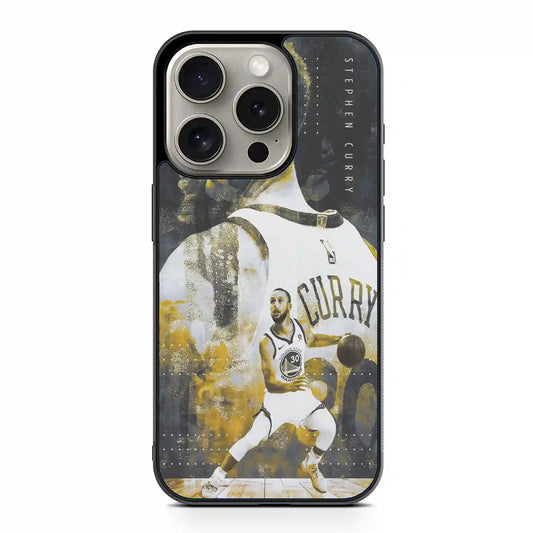 Stephen Curry Vintage iPhone 15 Pro Max Case