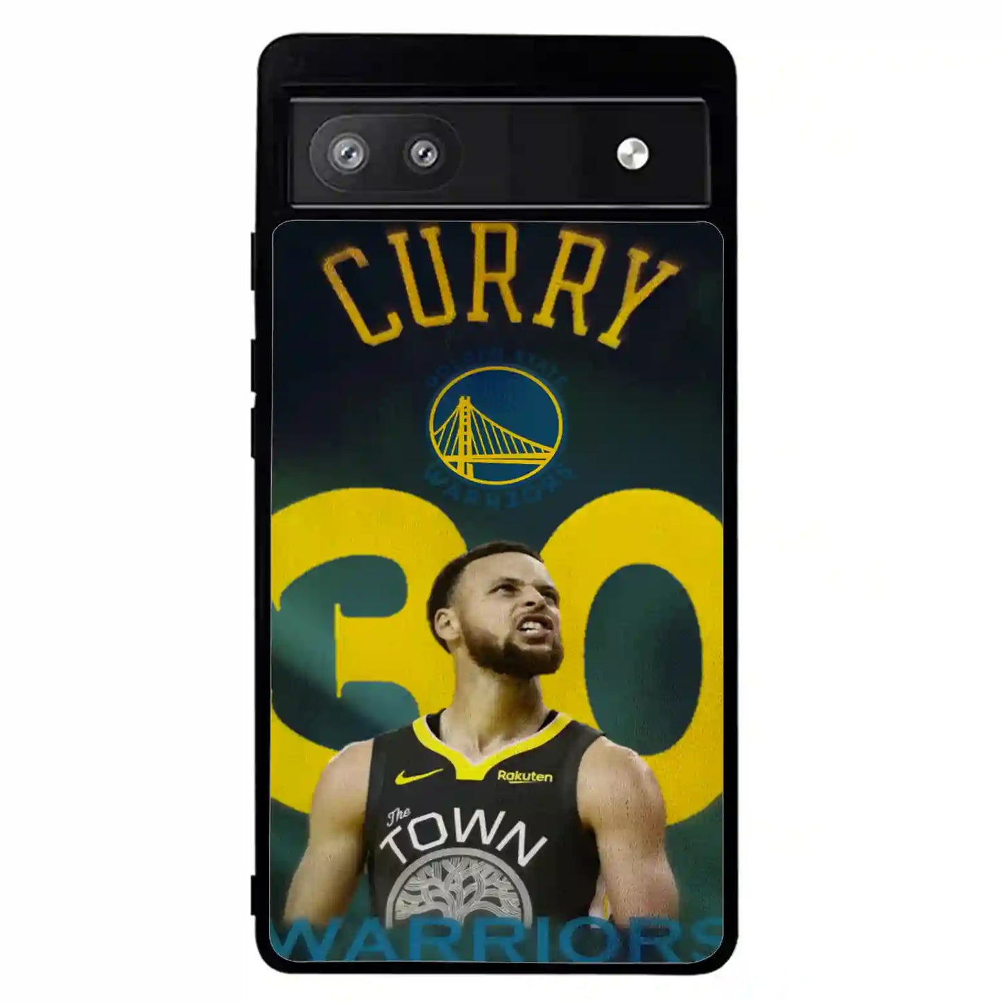 Stephen Curry Warriors Basketball Google Pixel 6 Pro Case