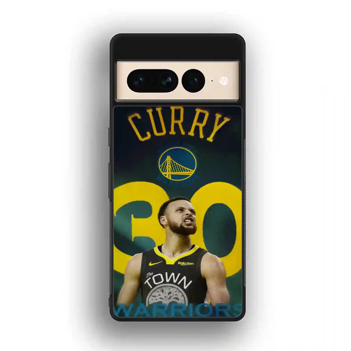 Stephen Curry Warriors Basketball Google Pixel 7 Pro Case