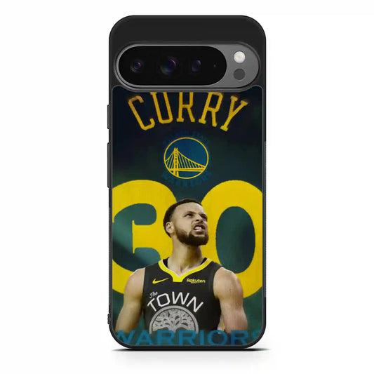 Stephen Curry Warriors Basketball Google Pixel 9 Pro XL Case