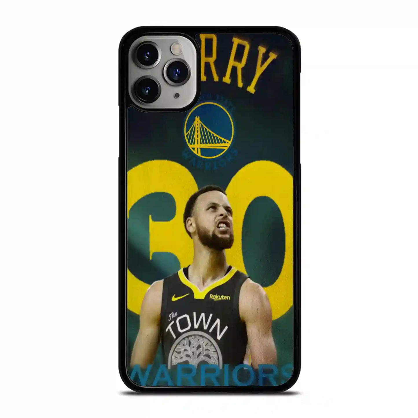 Stephen Curry Warriors Basketball iPhone 11 Pro Case