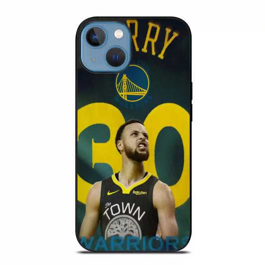 Stephen Curry Warriors Basketball iPhone 14 Case