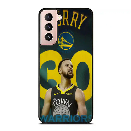 Stephen Curry Warriors Basketball Samsung Galaxy S21 Plus Case