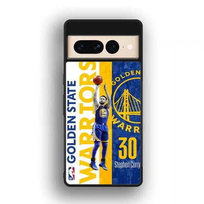 Stephen Curry Warriors Google Pixel 7 Pro Case