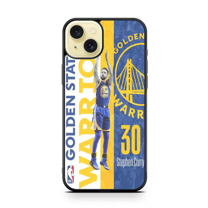 Stephen Curry Warriors iPhone 15 Plus Case