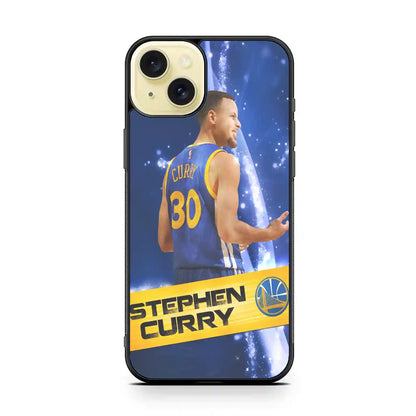 Stephen Curry Warriors Nba iPhone 15 Plus Case