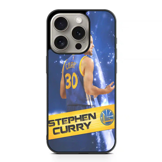 Stephen Curry Warriors Nba iPhone 15 Pro Max Case