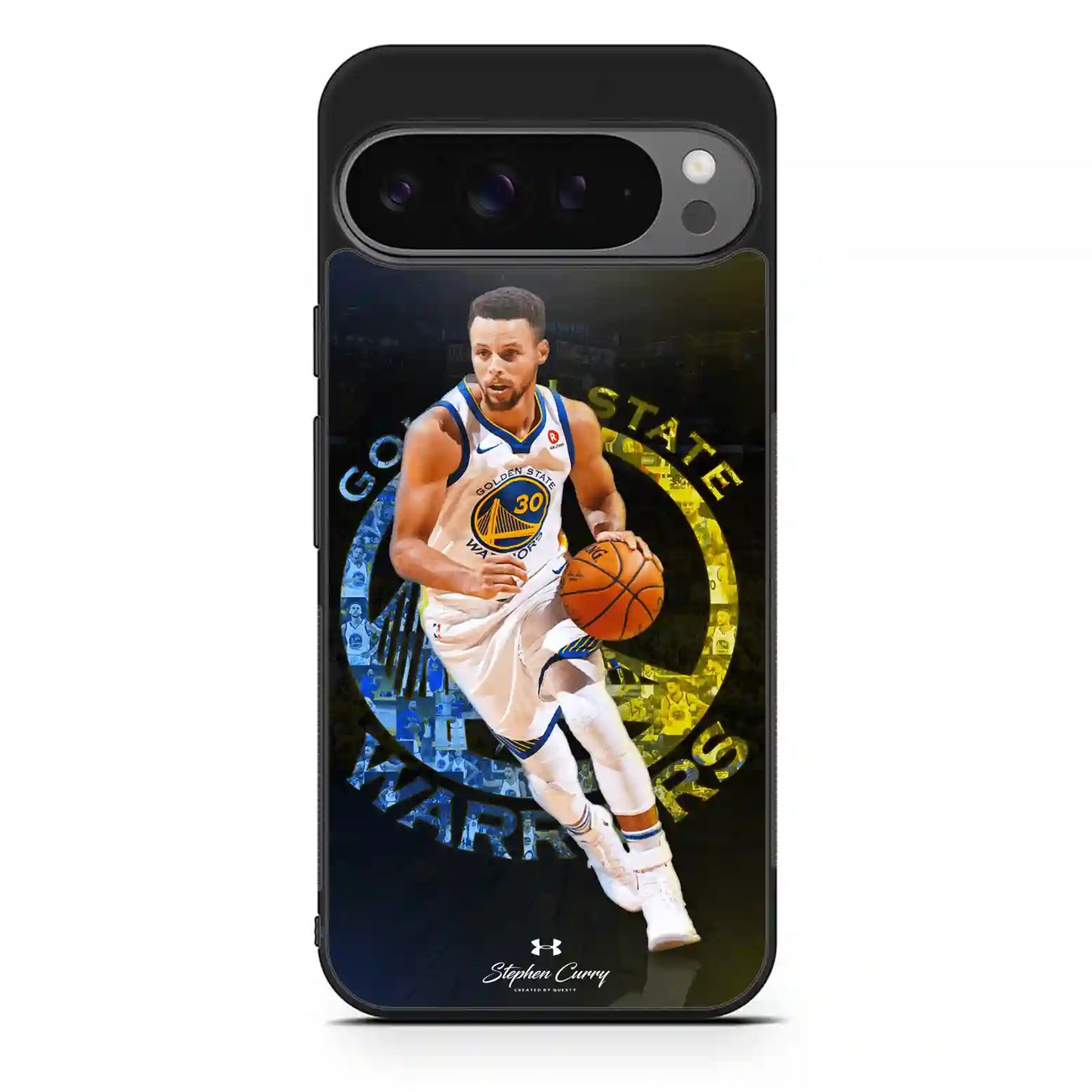 Stephen Curry Warriors Team Google Pixel 9 Pro XL Case