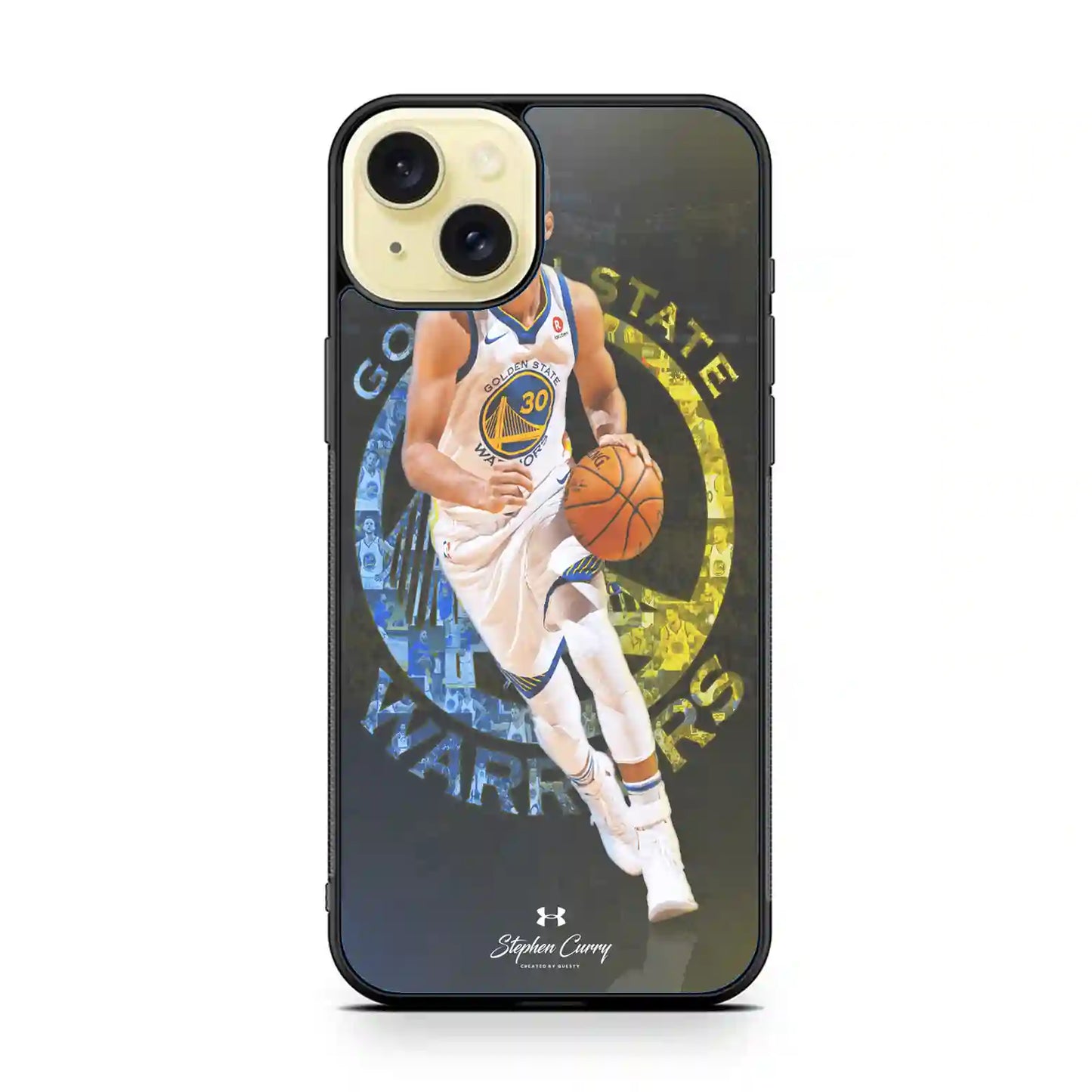 Stephen Curry Warriors Team iPhone 15 Plus Case