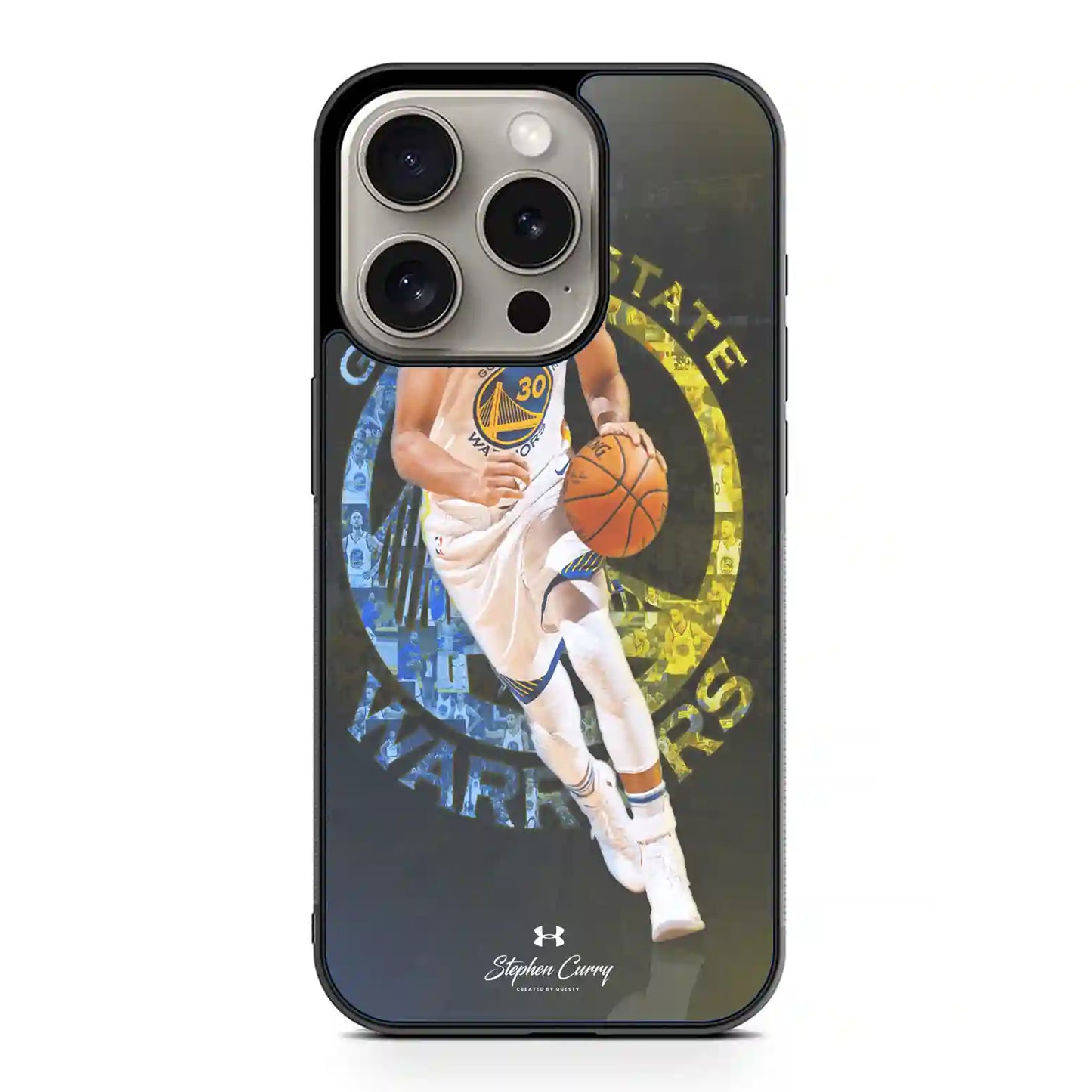 Stephen Curry Warriors Team iPhone 15 Pro Max Case