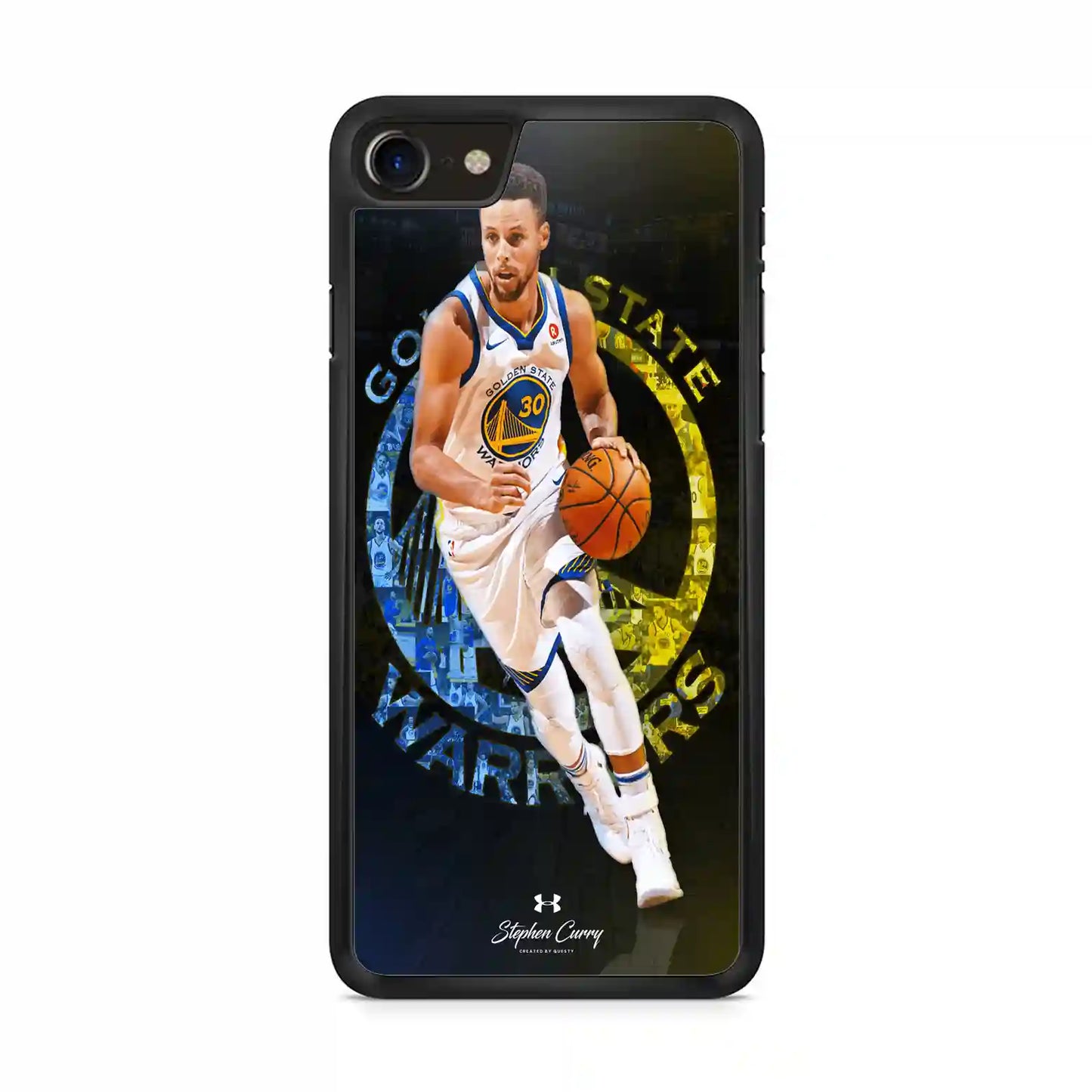 Stephen Curry Warriors Team iPhone SE 2020 Case