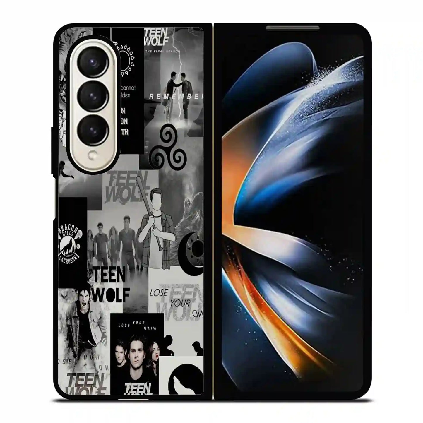 Teen Wolf Color Samsung Z4 Fold Case