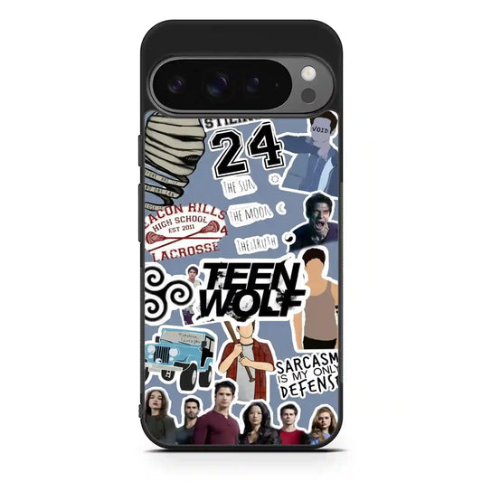 Teen Wolf Colorful Google Pixel 9 Pro XL Case