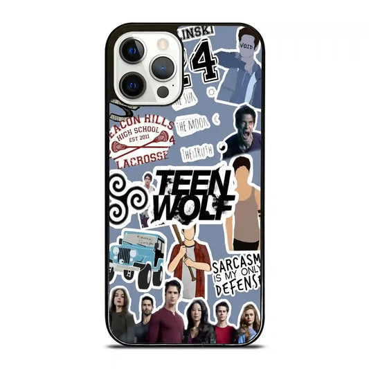 Teen Wolf Colorful iPhone 12 Pro Case