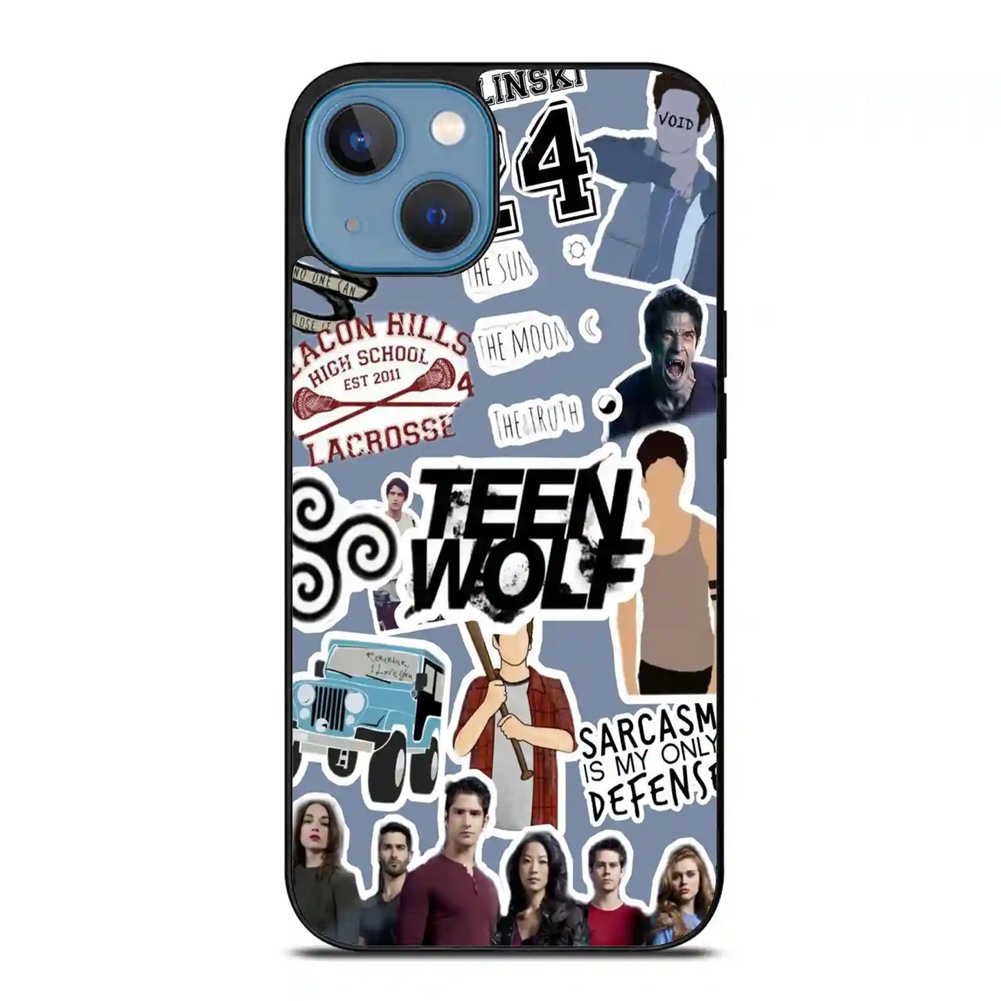 Teen Wolf Colorful iPhone 14 Case