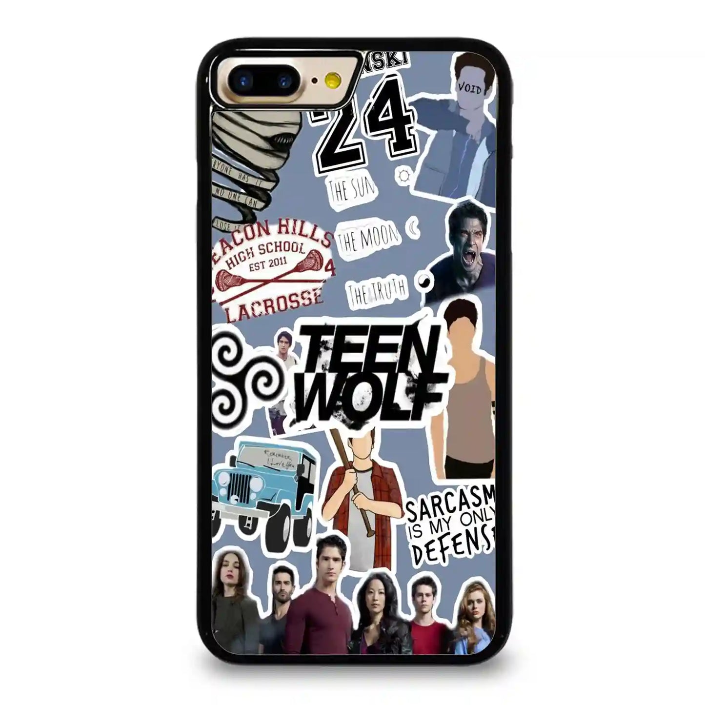 Teen Wolf Colorful iPhone 7-8 Plus Case