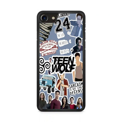 Teen Wolf Colorful iPhone SE 2020 Case