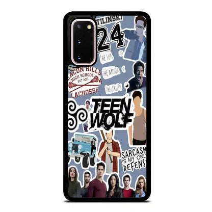 Teen Wolf Colorful Samsung Galaxy S20 Case