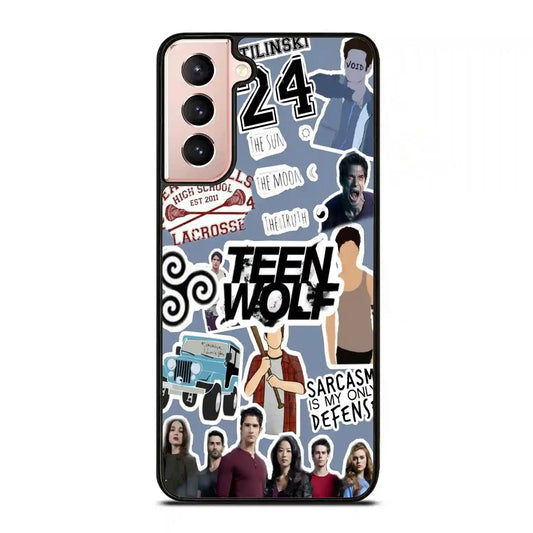 Teen Wolf Colorful Samsung Galaxy S21 Plus Case