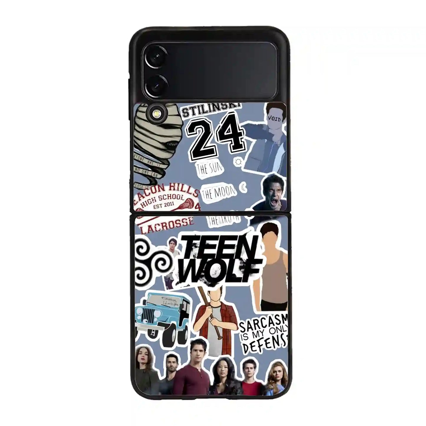 Teen Wolf Colorful Samsung Z4 Flip Case