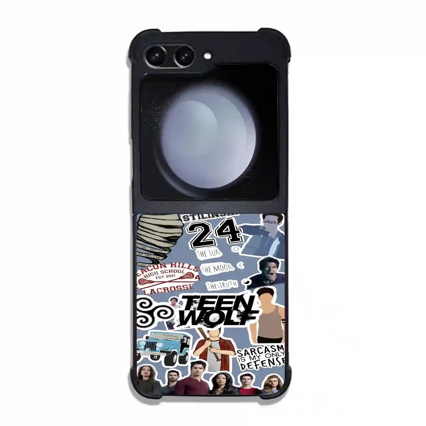 Teen Wolf Colorful Samsung Z5 Flip Case