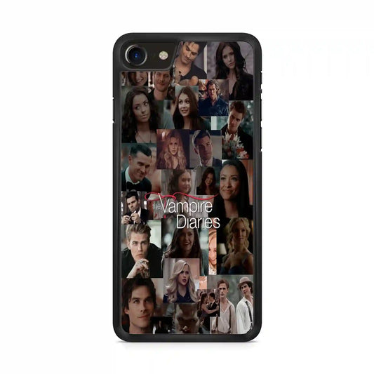 The Vampire Diaries Colorful iPhone SE 2020 Case