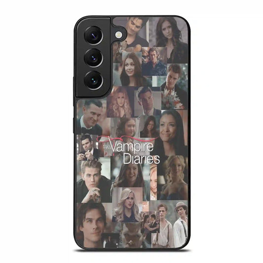 The Vampire Diaries Colorful Samsung Galaxy S22 FE Case