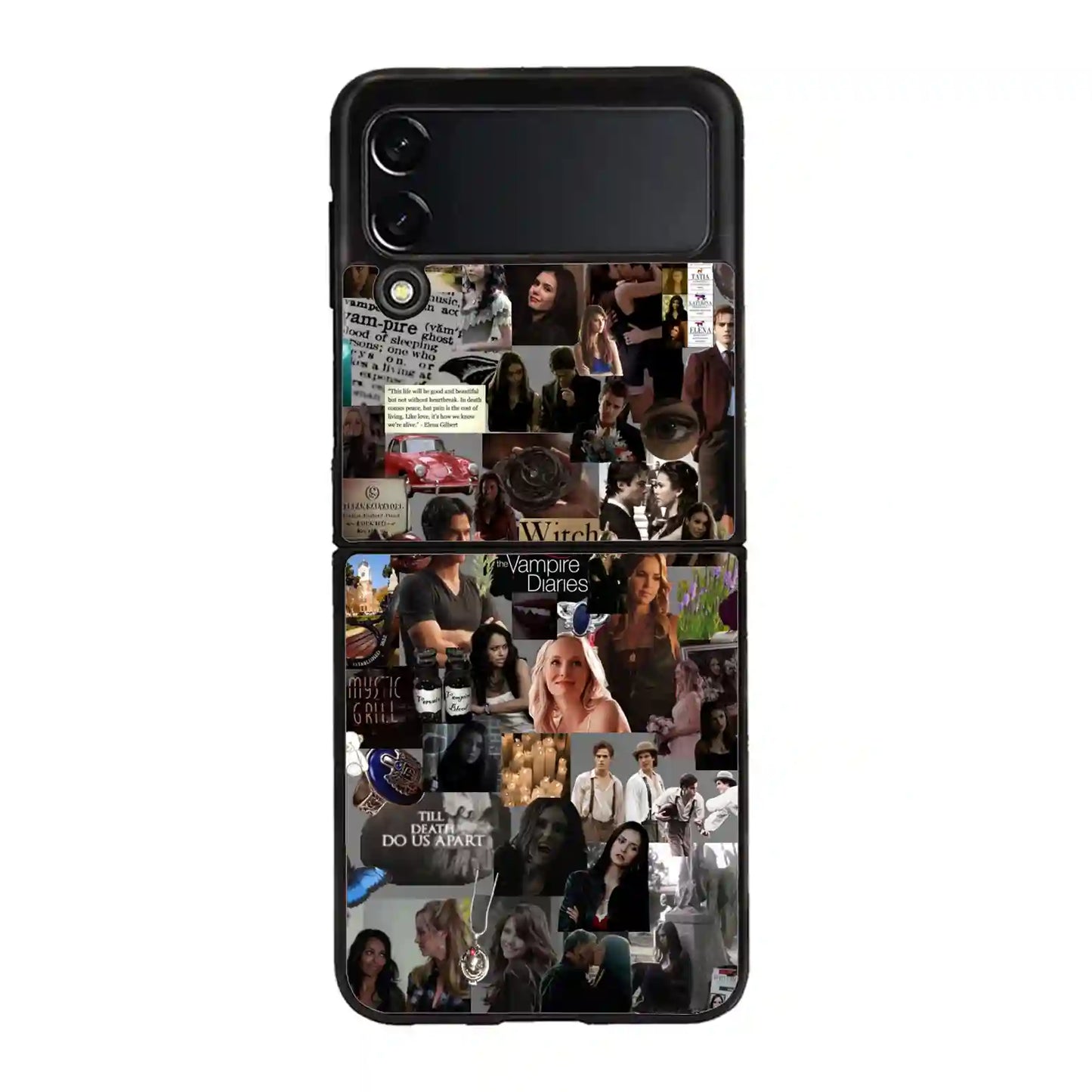 The Vampire Diaries Looking Samsung Z4 Flip Case