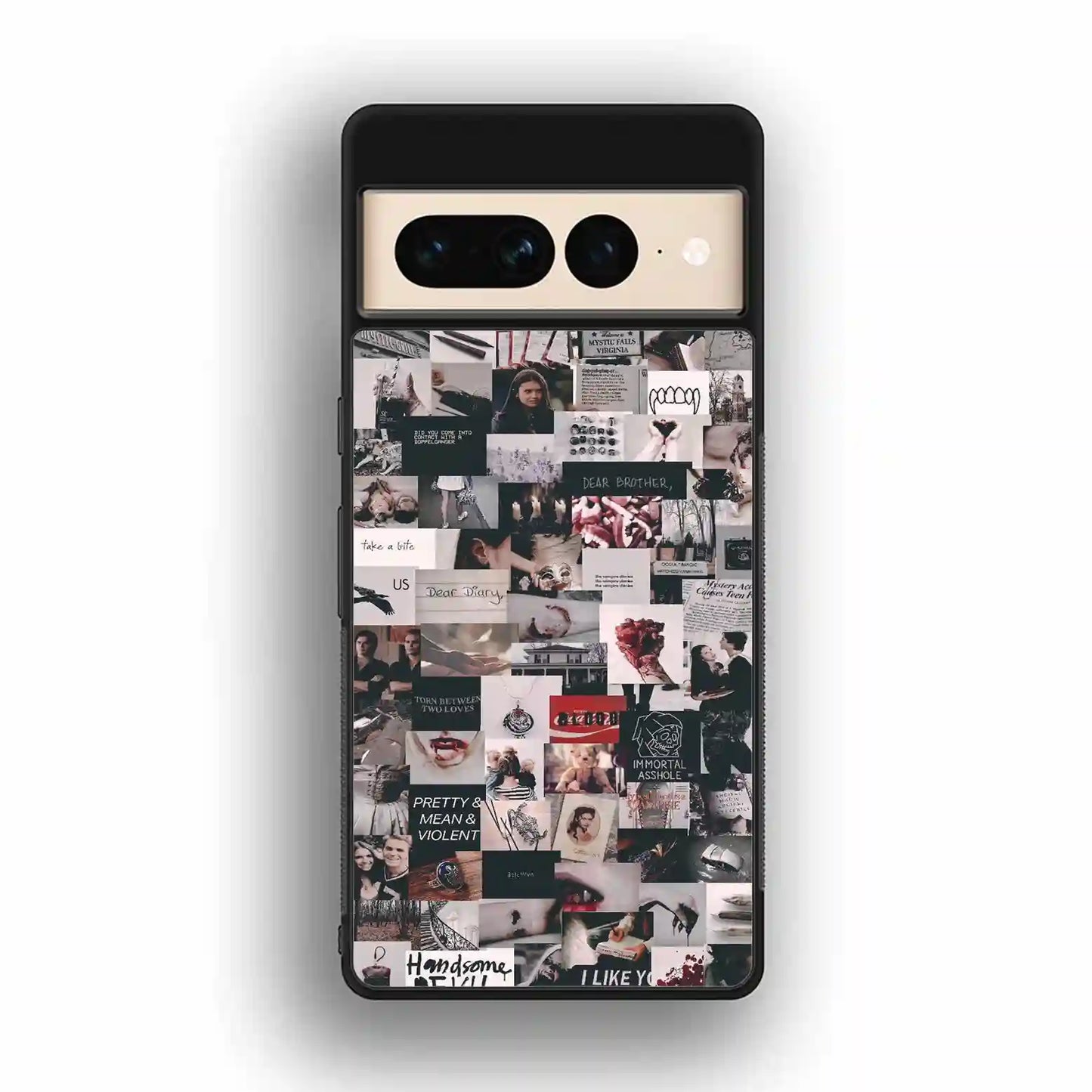 The Vampire Diaries Retro Vintage Google Pixel 7 Pro Case