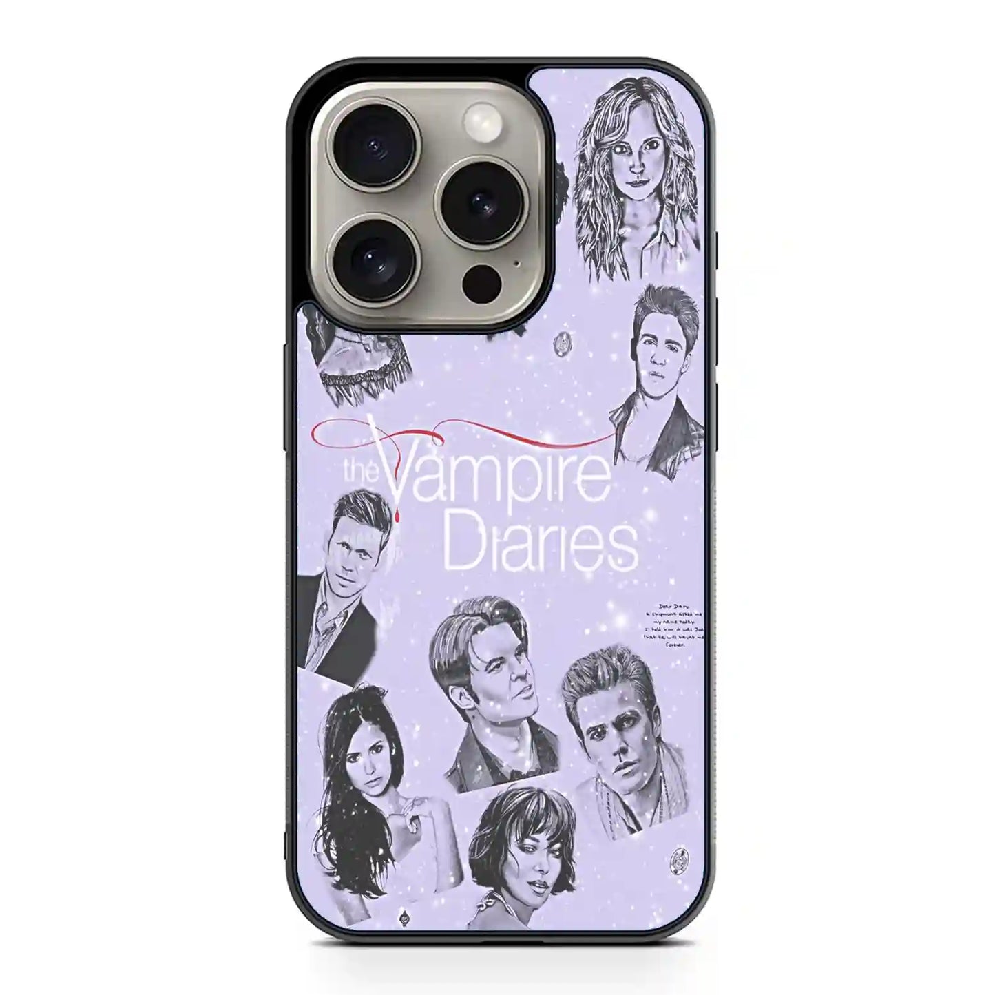 The Vampire Diaries Vintage iPhone 15 Pro Max Case