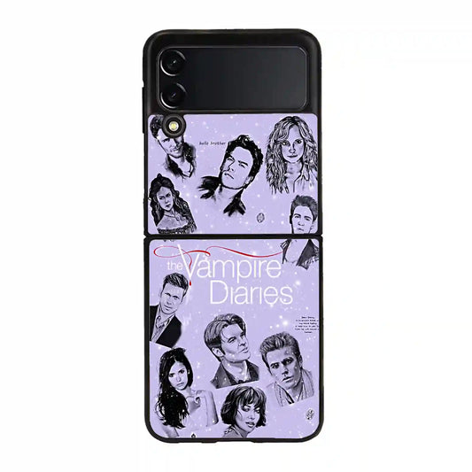 The Vampire Diaries Vintage Samsung Z4 Flip Case