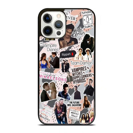 The Vampire Diaries Vintagepersonalized iPhone 12 Pro Case