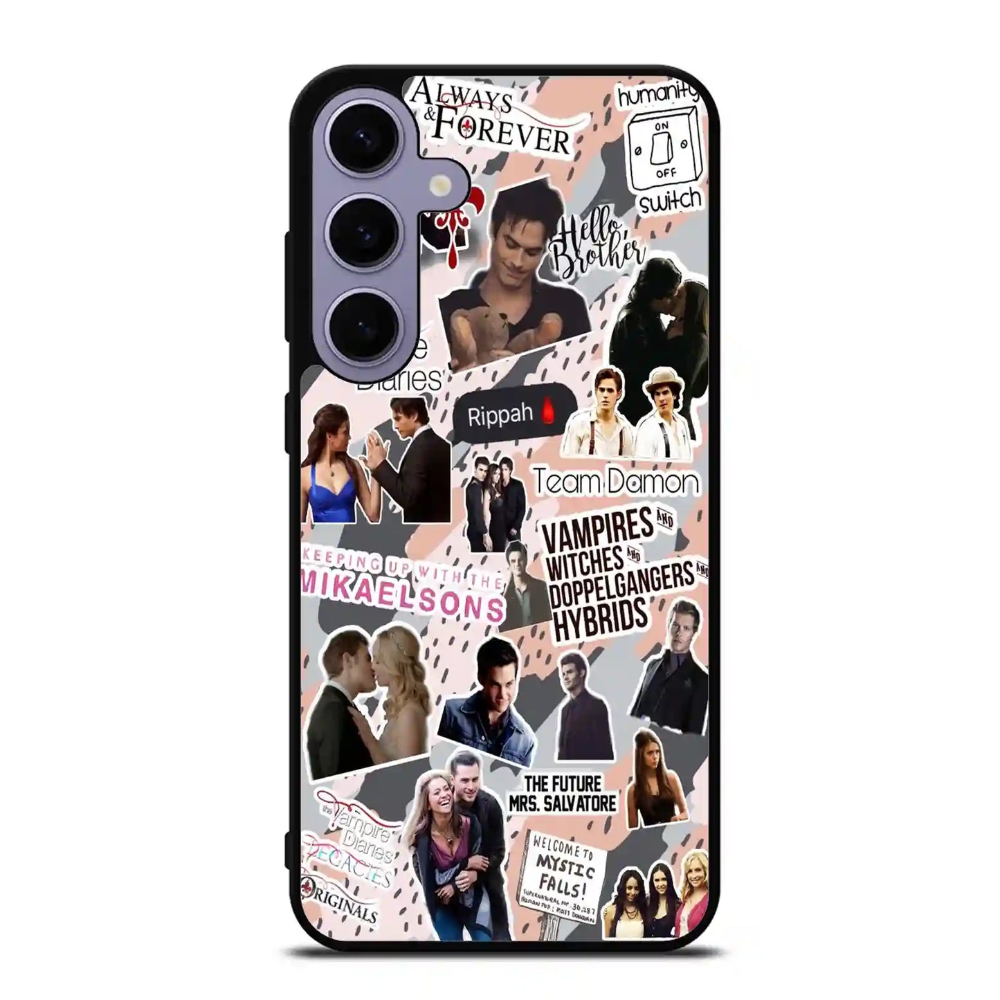 The Vampire Diaries Vintagepersonalized Samsung Galaxy S24 Plus Case