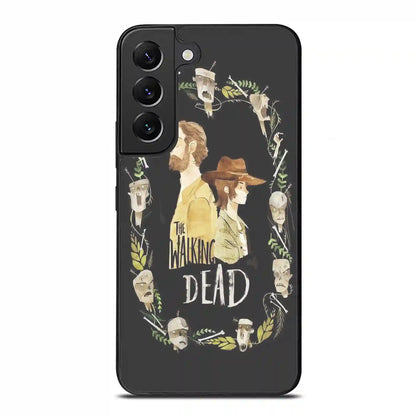 The Walking Dead Colorful Samsung Galaxy S22 Case