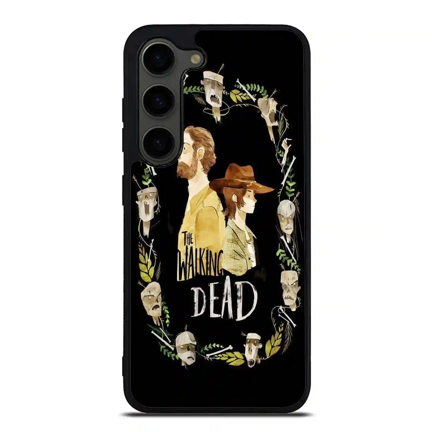 The Walking Dead Colorful Samsung Galaxy S23 Case