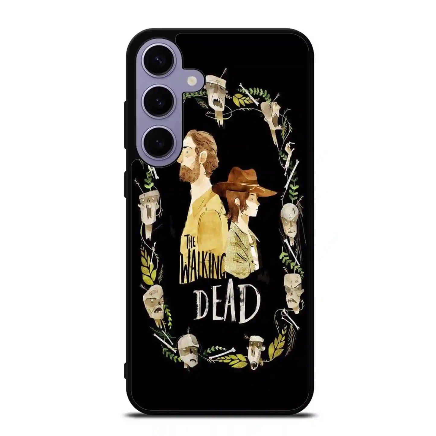 The Walking Dead Colorful Samsung Galaxy S24 Plus Case